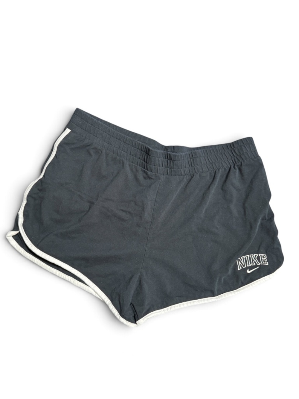 Nike Women's XL Black White Athletic Running Shorts Workout